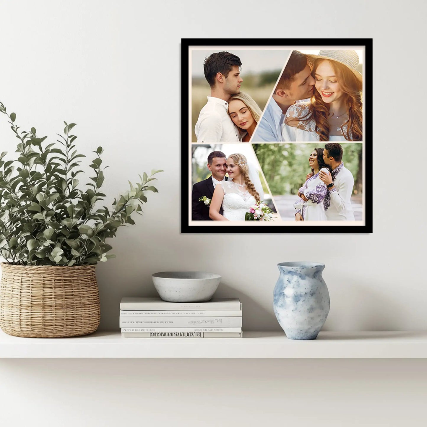 Customized Gifts for Men & Women – Personalized Photo Frame for Husband Birthday Special, Wife Anniversary Gift, Sister Birthday Gift, Unique Customized Photo Gift, Useful Gift Ideas for Couples, Parents, Family