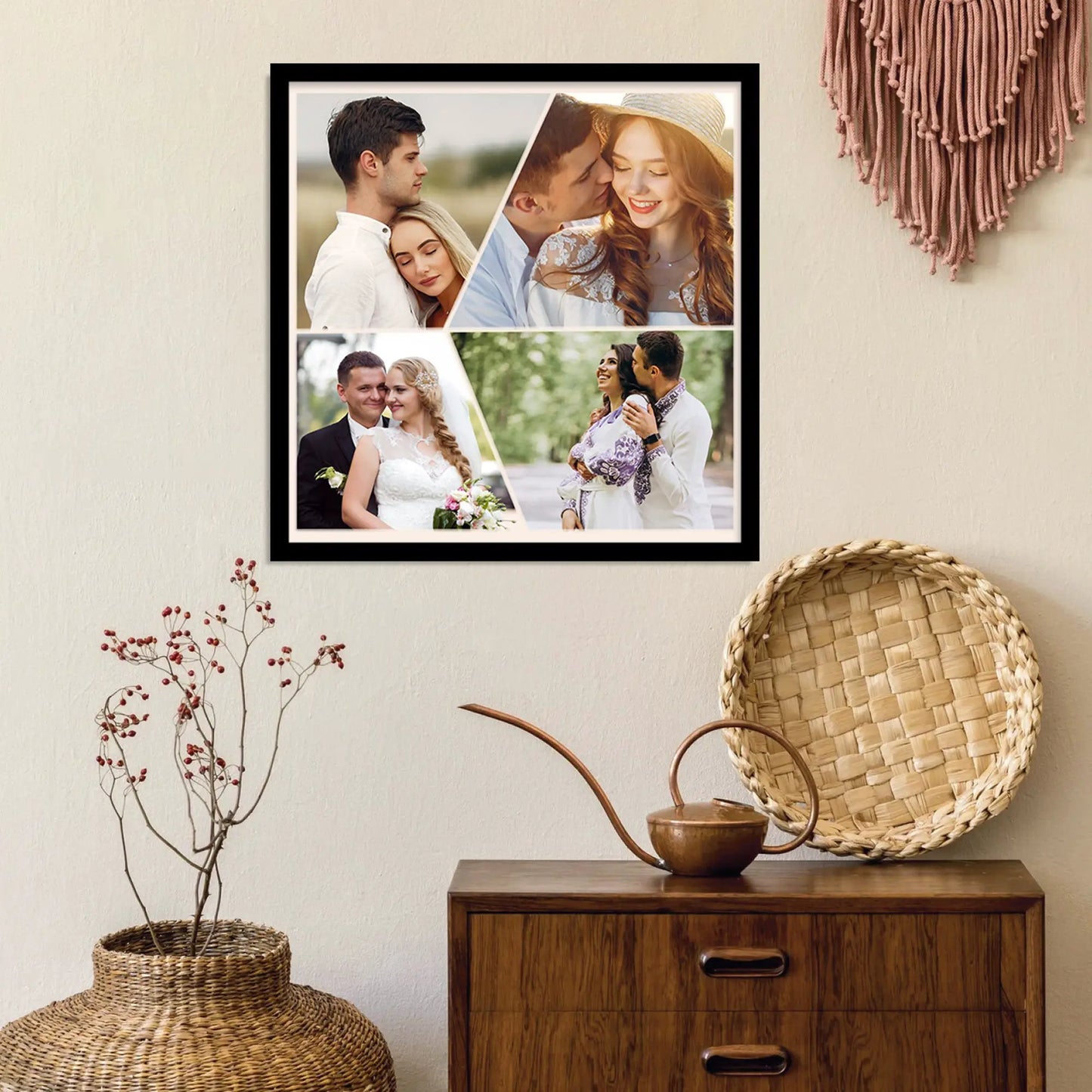 Customized Gifts for Men & Women – Personalized Photo Frame for Husband Birthday Special, Wife Anniversary Gift, Sister Birthday Gift, Unique Customized Photo Gift, Useful Gift Ideas for Couples, Parents, Family