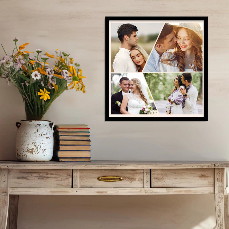 Customized Gifts for Men & Women – Personalized Photo Frame for Husband Birthday Special, Wife Anniversary Gift, Sister Birthday Gift, Unique Customized Photo Gift, Useful Gift Ideas for Couples, Parents, Family