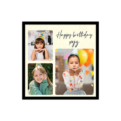 Customized Gifts for Men & Women – Personalized Photo Frame for Husband Birthday Special, Wife Anniversary Gift, Sister Birthday Gift, Unique Customized Photo Gift, Useful Gift Ideas for Couples, Parents, Family