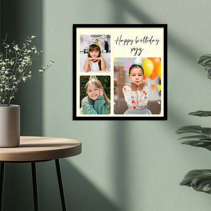 Customized Gifts for Men & Women – Personalized Photo Frame for Husband Birthday Special, Wife Anniversary Gift, Sister Birthday Gift, Unique Customized Photo Gift, Useful Gift Ideas for Couples, Parents, Family