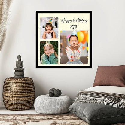 Customized Gifts for Men & Women – Personalized Photo Frame for Husband Birthday Special, Wife Anniversary Gift, Sister Birthday Gift, Unique Customized Photo Gift, Useful Gift Ideas for Couples, Parents, Family