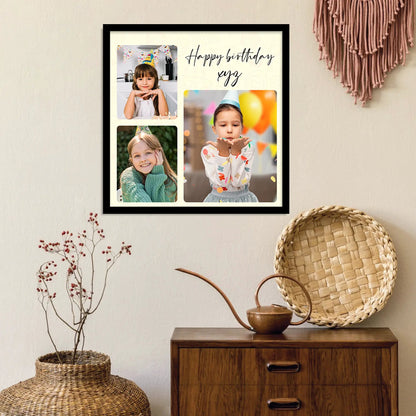 Customized Gifts for Men & Women – Personalized Photo Frame for Husband Birthday Special, Wife Anniversary Gift, Sister Birthday Gift, Unique Customized Photo Gift, Useful Gift Ideas for Couples, Parents, Family