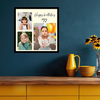 Customized Gifts for Men & Women – Personalized Photo Frame for Husband Birthday Special, Wife Anniversary Gift, Sister Birthday Gift, Unique Customized Photo Gift, Useful Gift Ideas for Couples, Parents, Family