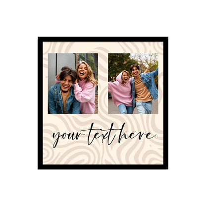 Customized Gifts for Men & Women – Personalized Photo Frame for Husband Birthday Special, Wife Anniversary Gift, Sister Birthday Gift, Unique Customized Photo Gift, Useful Gift Ideas for Couples, Parents, Family