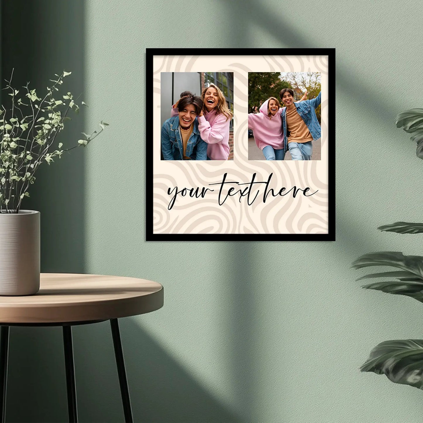 Customized Gifts for Men & Women – Personalized Photo Frame for Husband Birthday Special, Wife Anniversary Gift, Sister Birthday Gift, Unique Customized Photo Gift, Useful Gift Ideas for Couples, Parents, Family