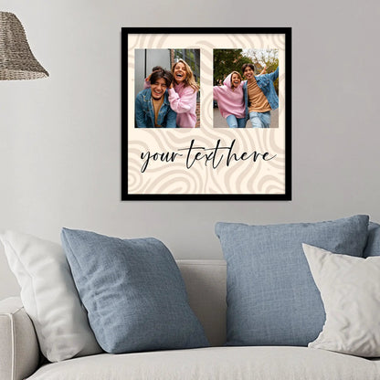 Customized Gifts for Men & Women – Personalized Photo Frame for Husband Birthday Special, Wife Anniversary Gift, Sister Birthday Gift, Unique Customized Photo Gift, Useful Gift Ideas for Couples, Parents, Family