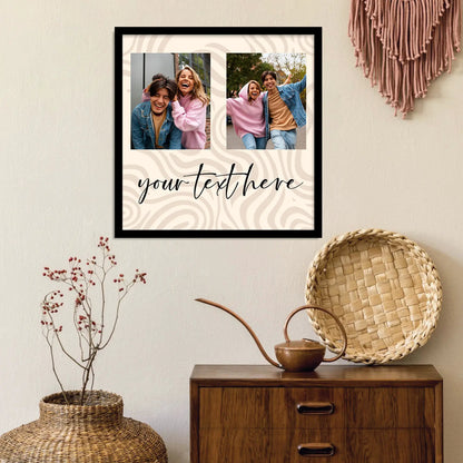 Customized Gifts for Men & Women – Personalized Photo Frame for Husband Birthday Special, Wife Anniversary Gift, Sister Birthday Gift, Unique Customized Photo Gift, Useful Gift Ideas for Couples, Parents, Family