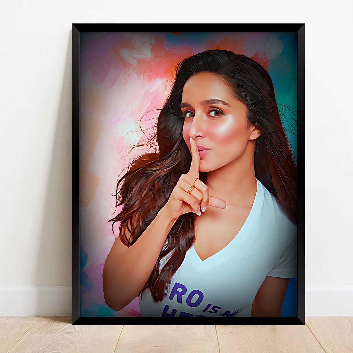 Customised Digital Handmade Vibrant Digital Oil Painting | Gift For - Anniversary | Birthday | Wife | Husband | Sister | Brother