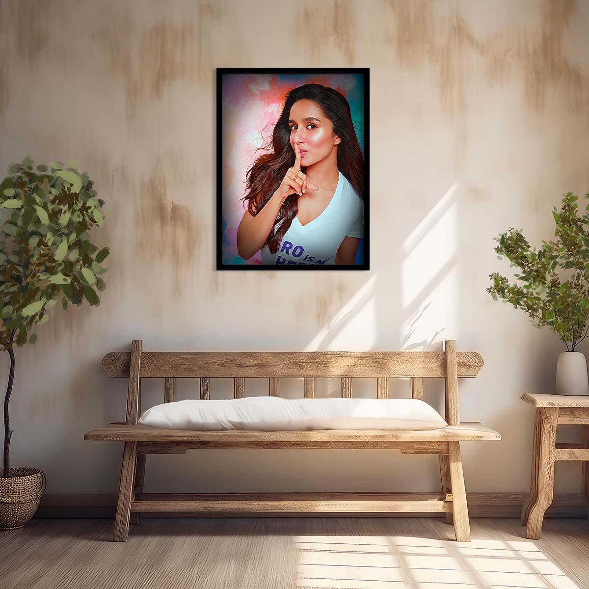 Customised Digital Handmade Vibrant Digital Oil Painting | Gift For - Anniversary | Birthday | Wife | Husband | Sister | Brother