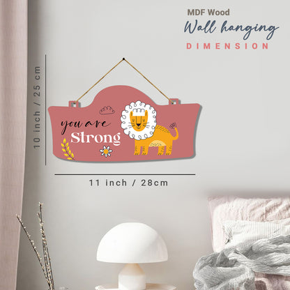 Kids Room Wall Hangings for Home Wall Decoration - MDF Wood Decorative Wall Hangings