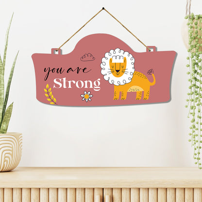 Kids Room Wall Hangings for Home Wall Decoration - MDF Wood Decorative Wall Hangings