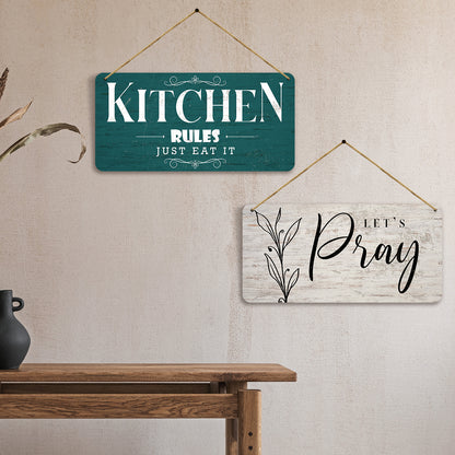 Wall Hangings for Kitchen Restaurant Cafe Wall Decor