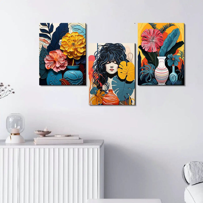 Vibrant Art for Home and Office Decor - Modern Art for Living Room Walls Decor