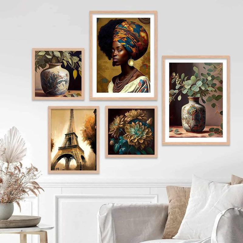 Abstract Modern Art Prints for Gallery Wall-Kotart