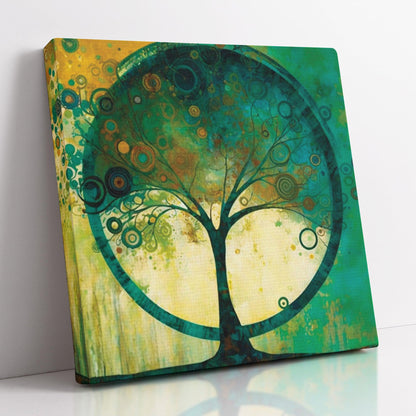 Abstract Tree Canvas Art - Modern Art Canvas Painting-Kotart