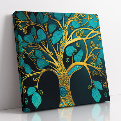 Abstract Tree of Life Canvas Painting - Canvas Art-Kotart