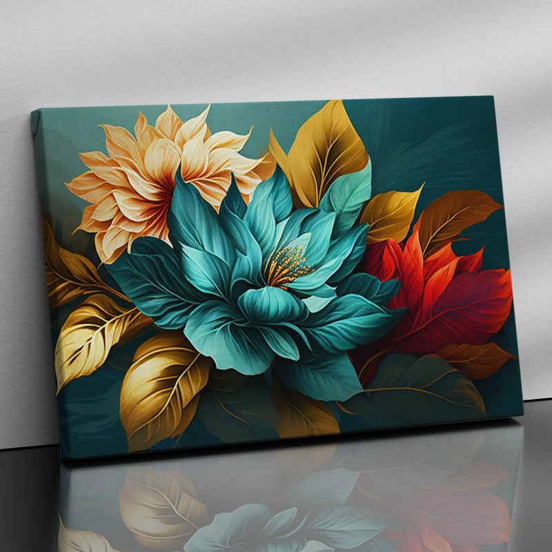 Add a Pop of Color to Your Living Room or Bedroom with Abstract Canvas Paintings-Kotart