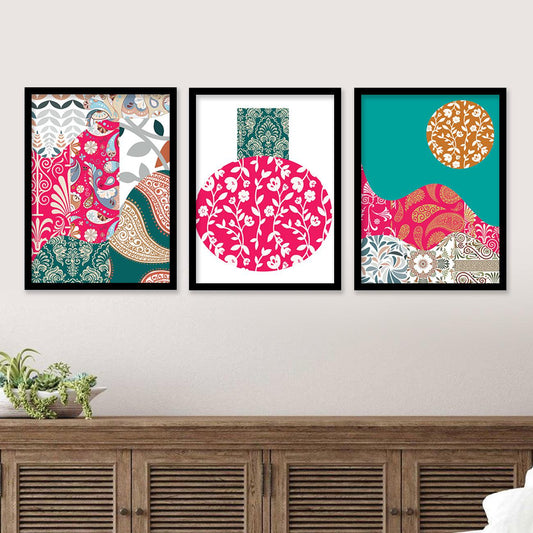 Aesthetic Wall Decor Framed Paintings for Living Room Office Home Decor-Kotart