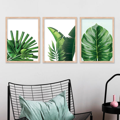 Botanical Leaf Wall Arts with Frame-Kotart