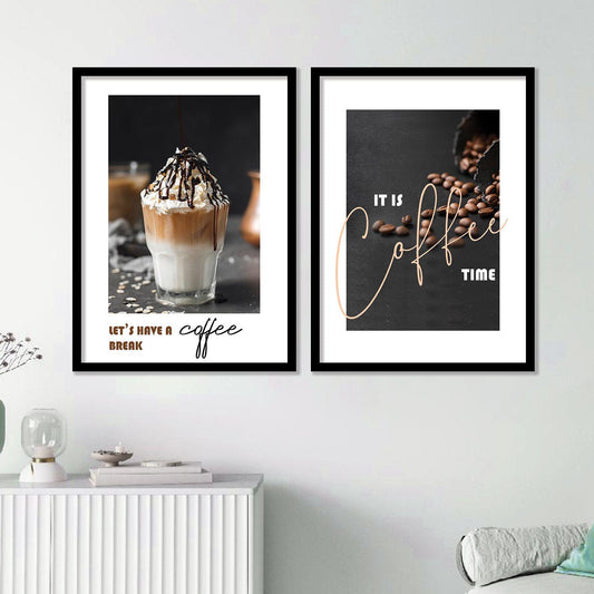Coffee Posters for Cafe Restaurant Kitchen Wall Decor-Kotart