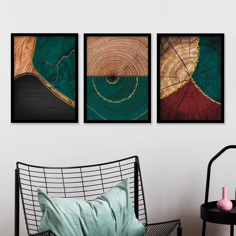 Contemporary Abstract Wall Art - Framed Posters and Paintings-Kotart