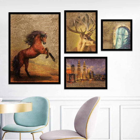 Contemporary Art Display : Framed Modern Art Prints-Kotart