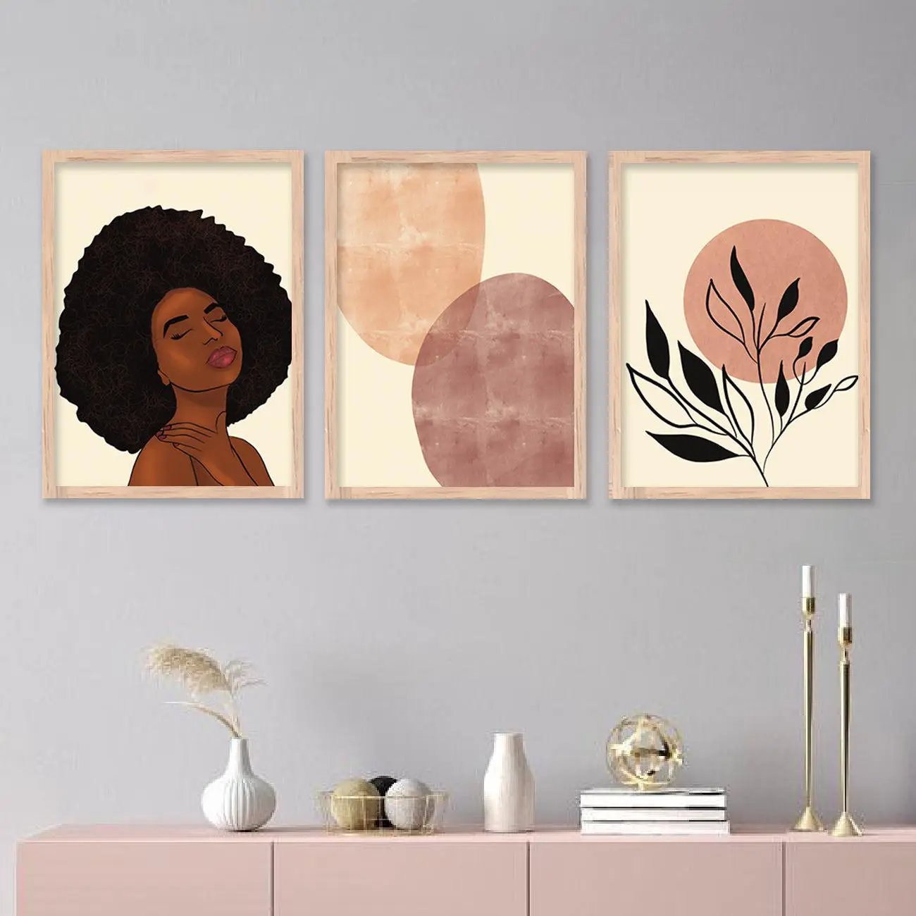 Contemporary Minimalistic Combos - Wall Art for Modern Interiors by Kotart store