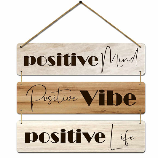Cute Quotes MDF Wood Wall Hanging for Entryway Living Room Kids Room Bedroom Wall Decor-Kotart