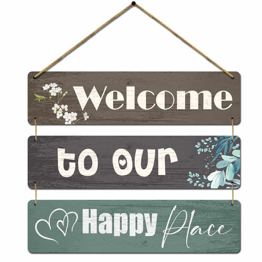 Cute Quotes MDF Wood Wall Hanging for Entryway Living Room Kids Room Bedroom Wall Decor-Kotart