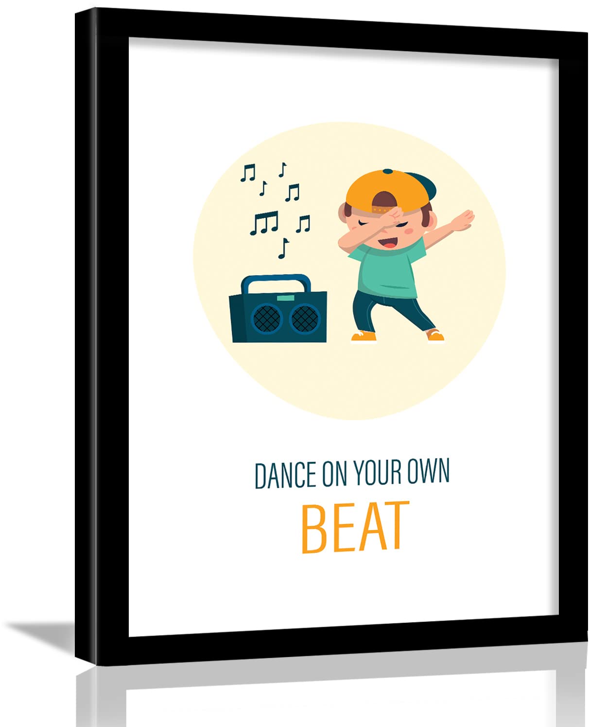 Dance Quote Poster with Frame-Kotart