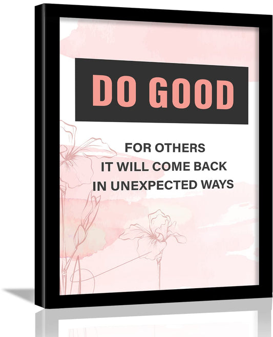Do Good Motivational Quote Poster-Kotart