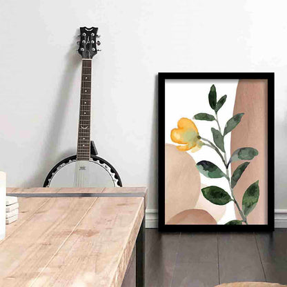 Elegant Flower Theme Posters with Frame for Wall decor-Kotart