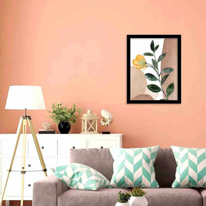 Elegant Flower Theme Posters with Frame for Wall decor-Kotart