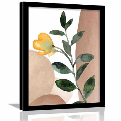 Elegant Flower Theme Posters with Frame for Wall decor-Kotart