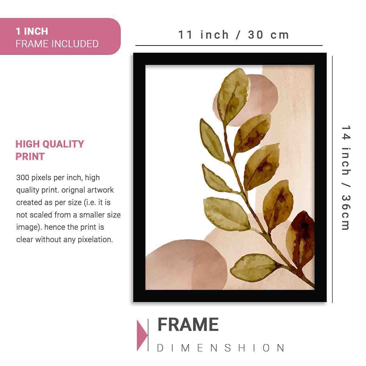 Elegant Nature Theme Posters with Frame-Kotart