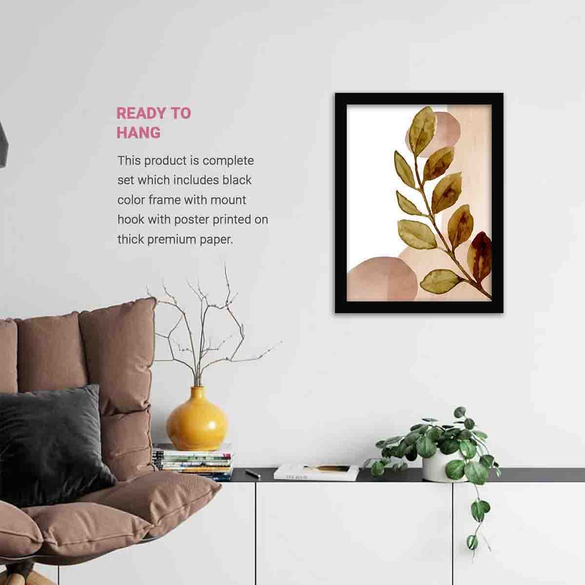 Elegant Nature Theme Posters with Frame-Kotart