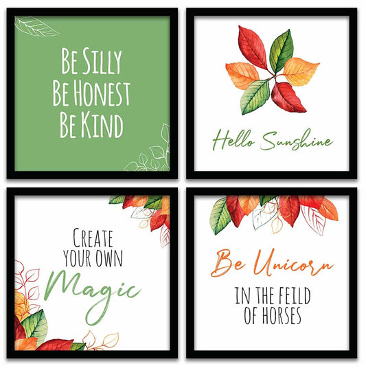 Elevate Your Space: Framed Quotes Posters-Kotart