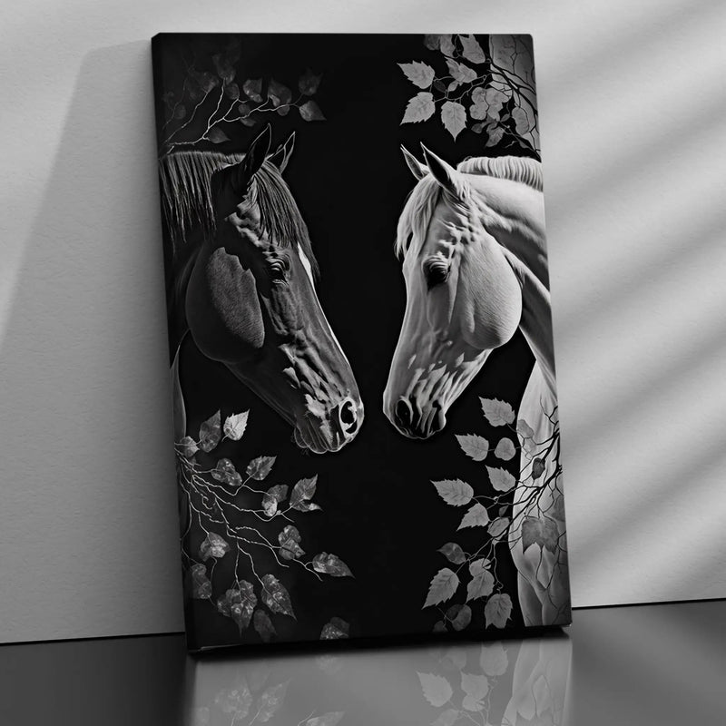 Eye-catching Abstract Horse Art Canvas Paintings for Living Room Bedroom Home and Office Wall Decoration-Kotart