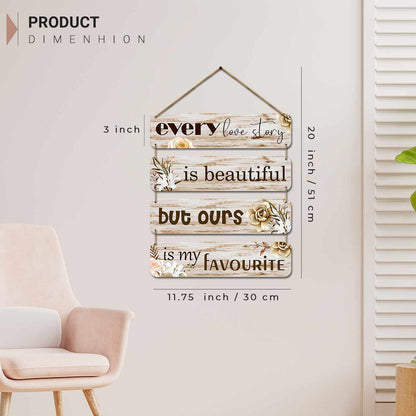 Family Quotes MDF Wall Hangings for Living Room Bedroom Entryway & Kids Room Wall Decor-Kotart