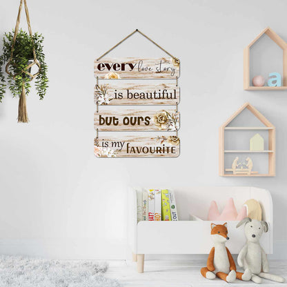 Family Quotes MDF Wall Hangings for Living Room Bedroom Entryway & Kids Room Wall Decor-Kotart