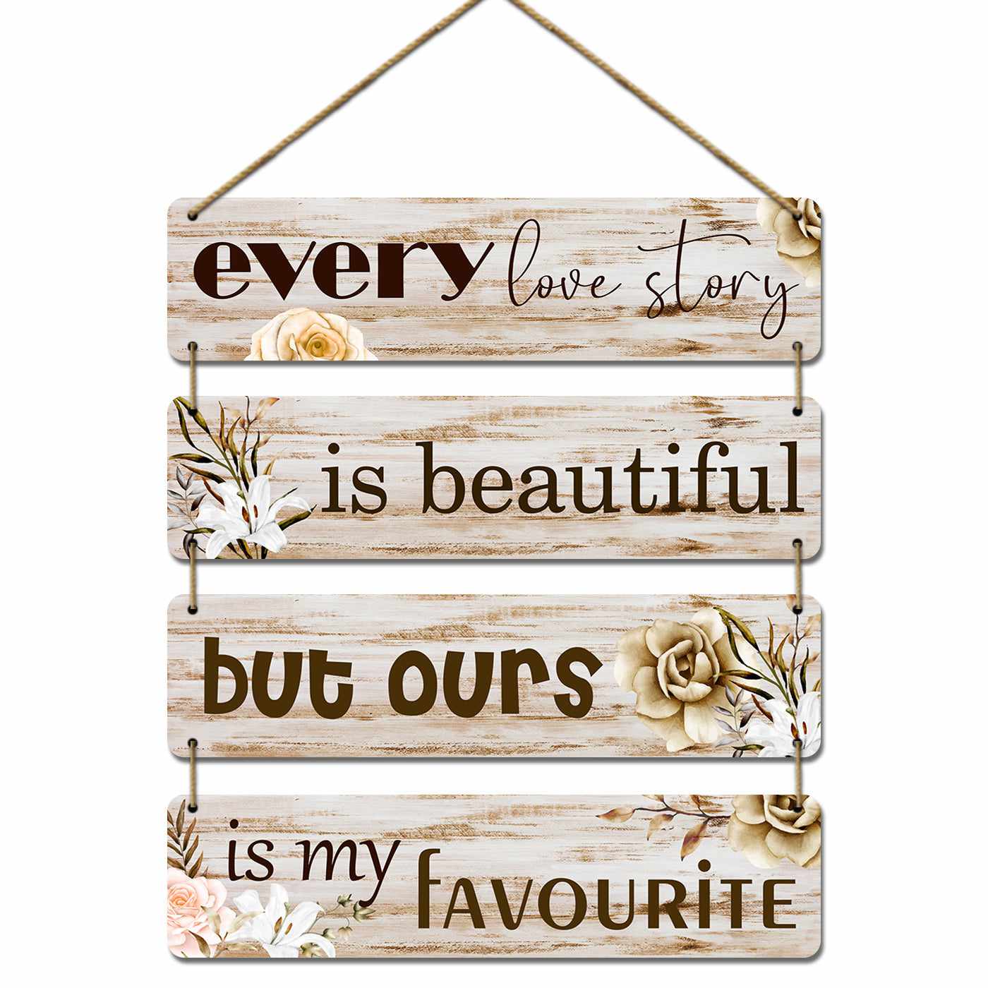 Family Quotes MDF Wall Hangings for Living Room Bedroom Entryway & Kids Room Wall Decor-Kotart