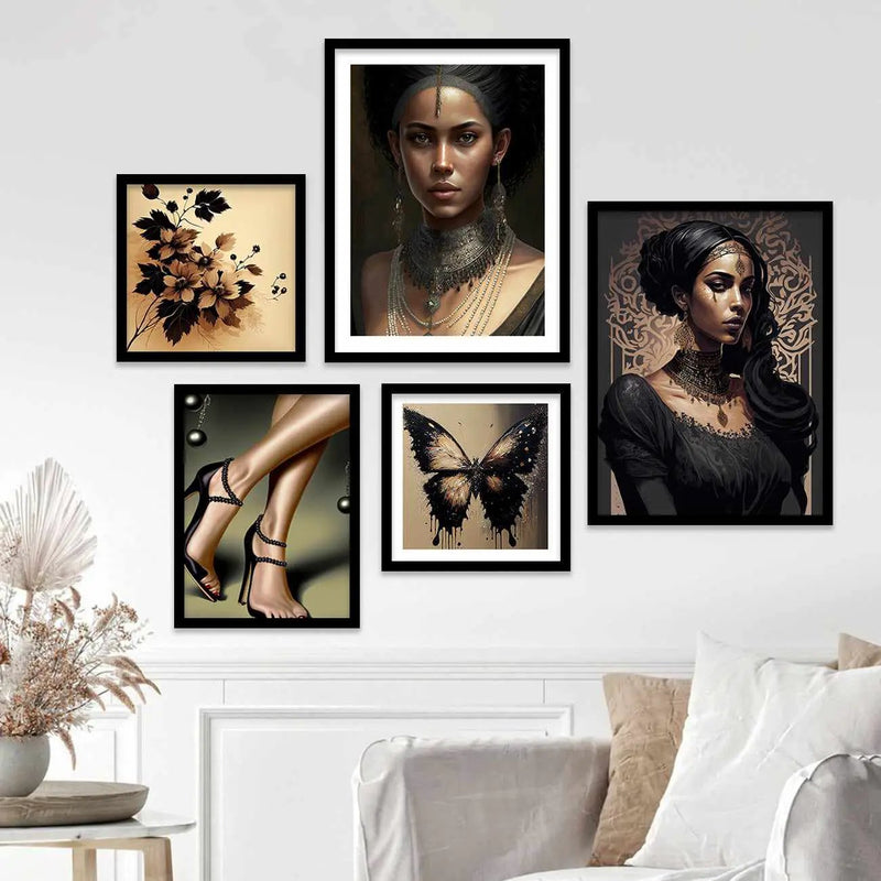 Fashion Wall Decor Posters for Salon Parlor Studio Home Wall Decor - Gallery Wall Frame-Kotart