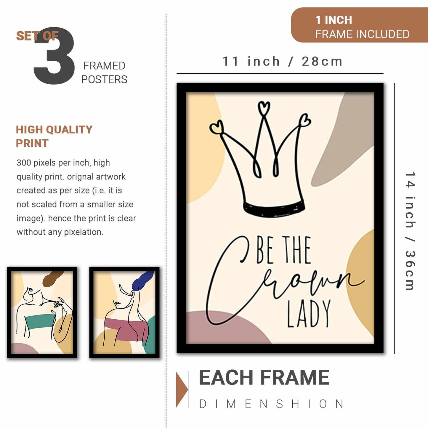 Frame It Up: Modern Art Edition - Minimalist Art Posters with Frame-Kotart