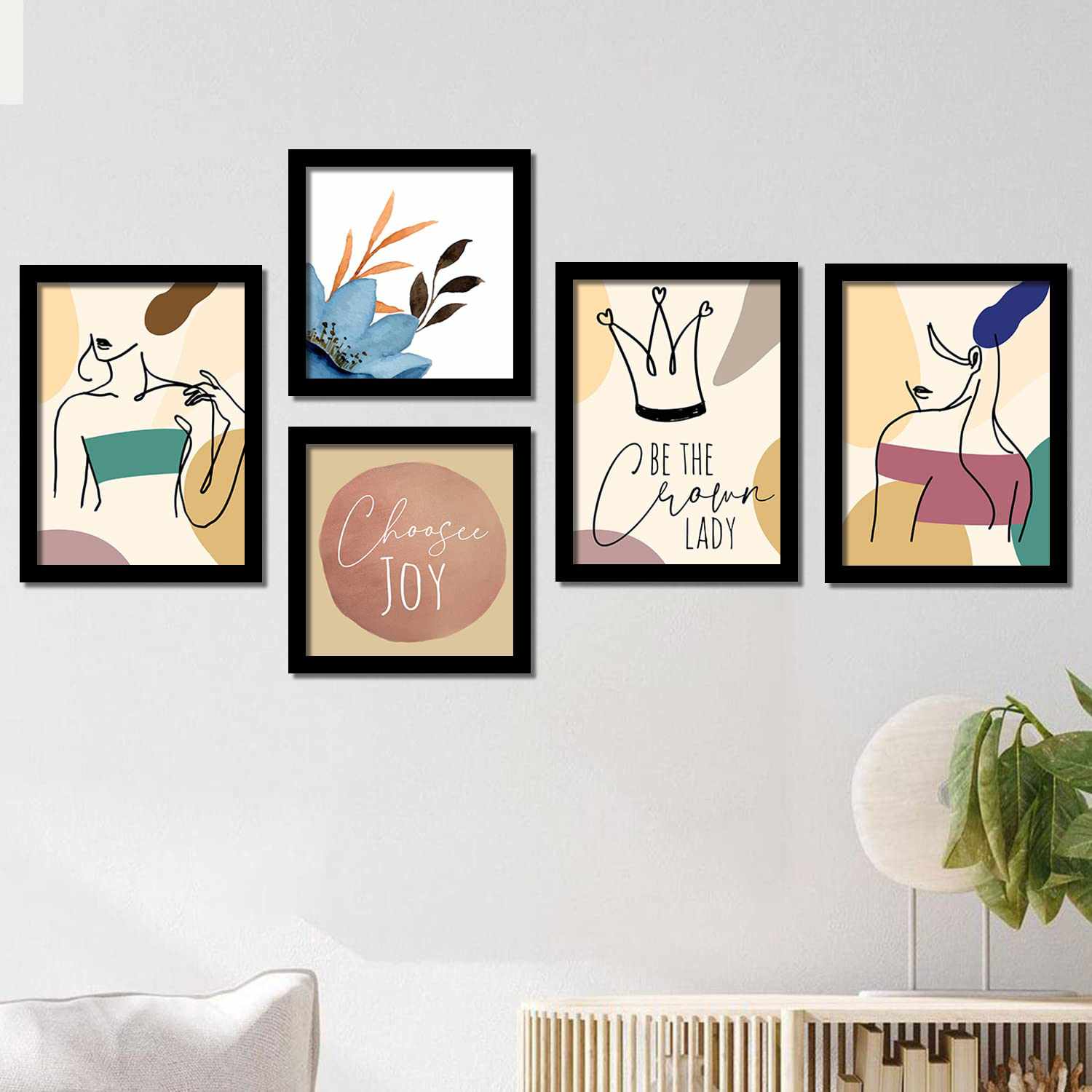 Frame It Up: Modern Art Edition - Minimalist Art Posters with Frame-Kotart