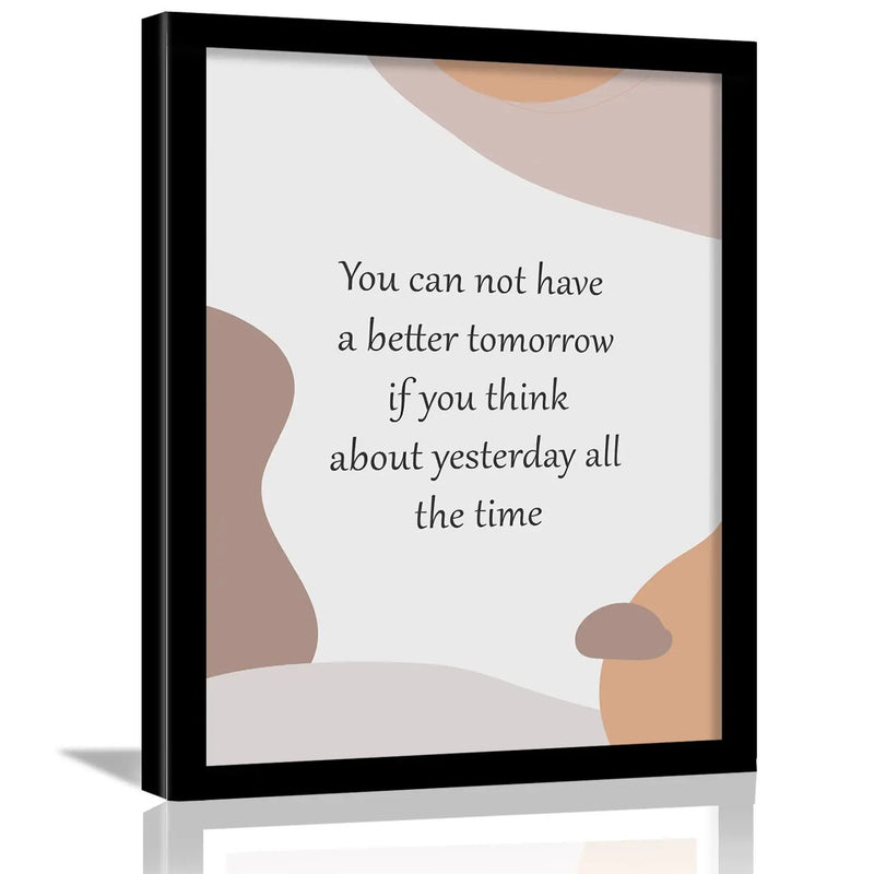Framed Motivational Quotes Posters with Frame by Kotart store