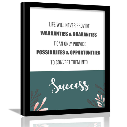 Framed Motivational Quotes for Decor-Kotart