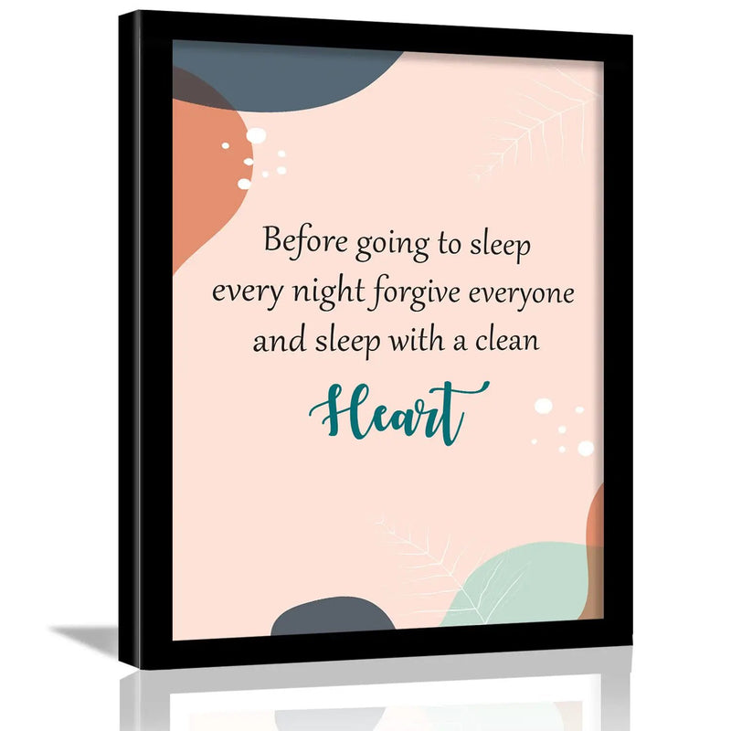 Framed Motivational Quotes for Home and Office Decor by Kotart store