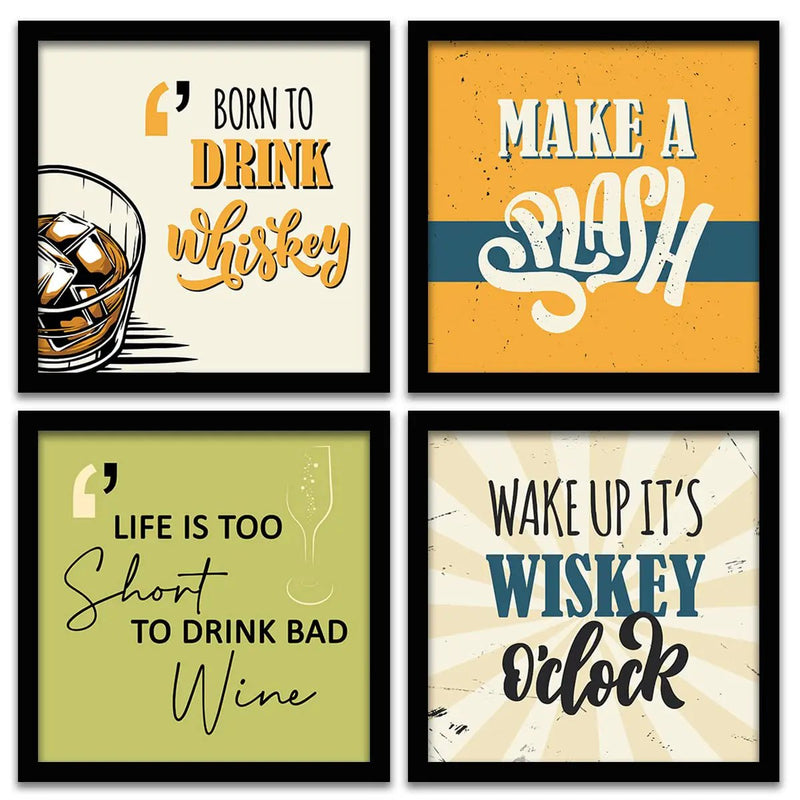 Framed Posters for Kitchen Restaurant Wall Decor-Kotart