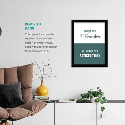 Framed Quotes Posters for Home and Office Wall Decor-Kotart